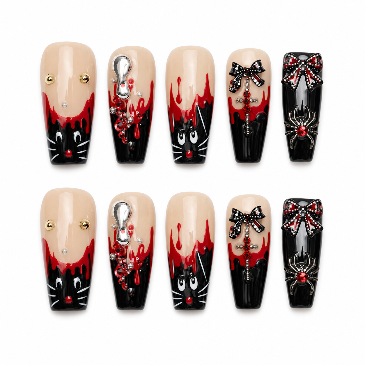 Buried Treasure press-on nail set
