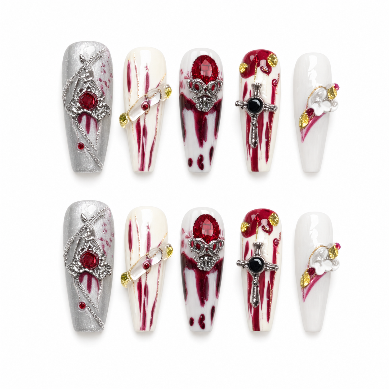 Harvest Haunt press-on nail set