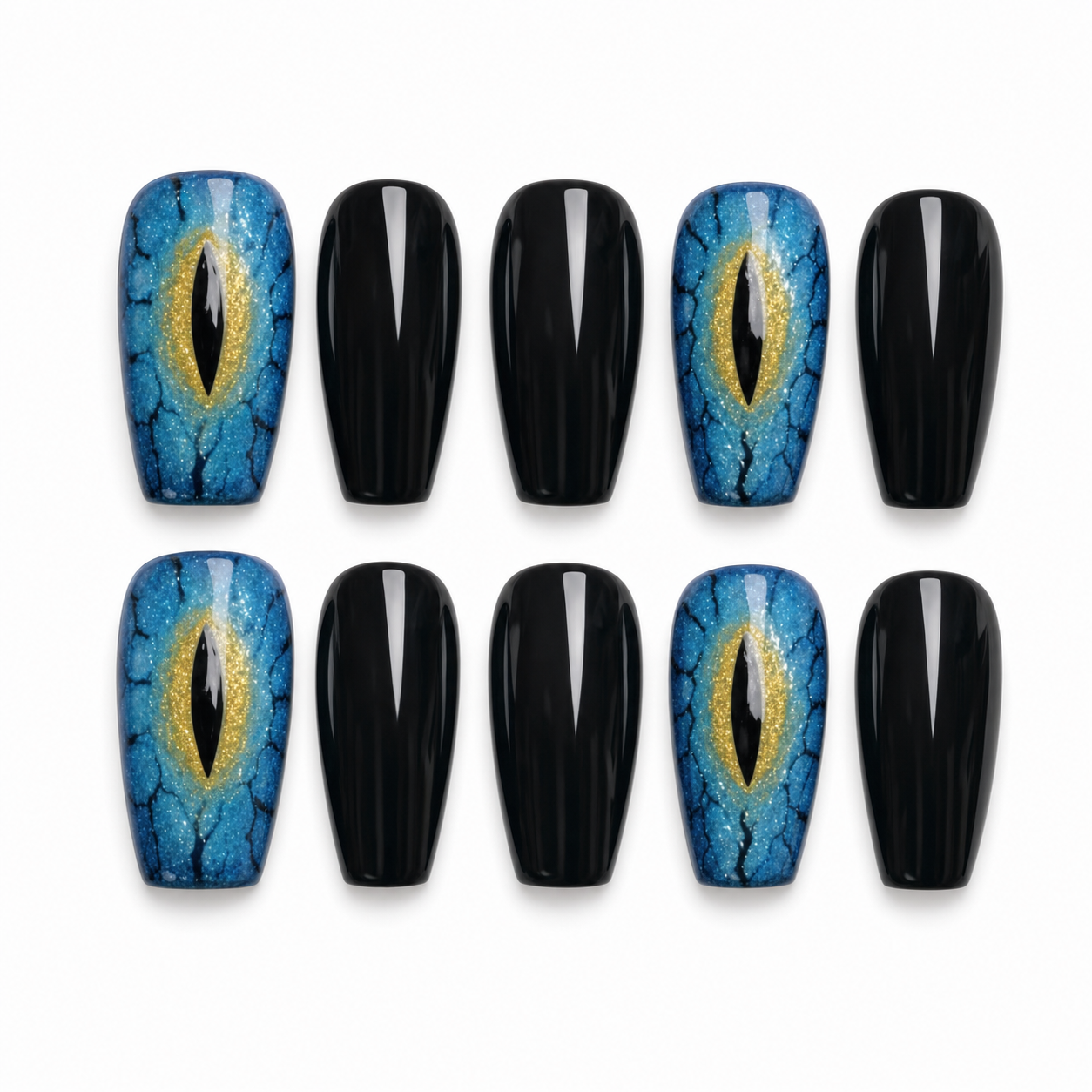 Ivory Afterlife press-on nail set