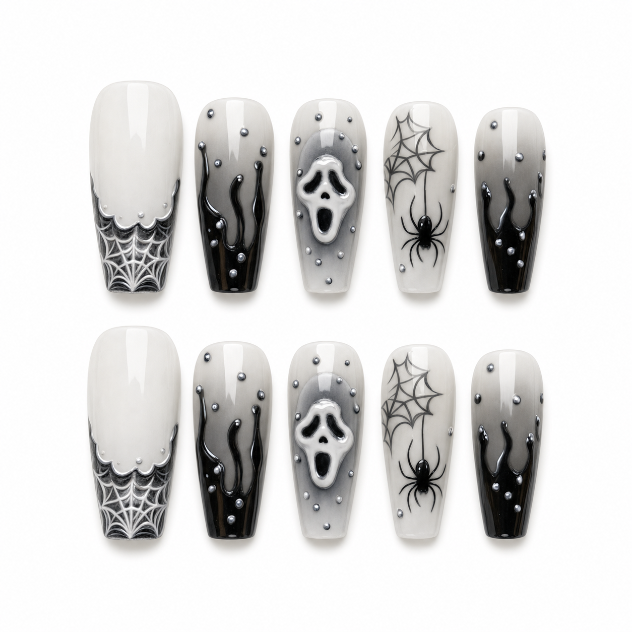 Spellbound Garden press-on nail set