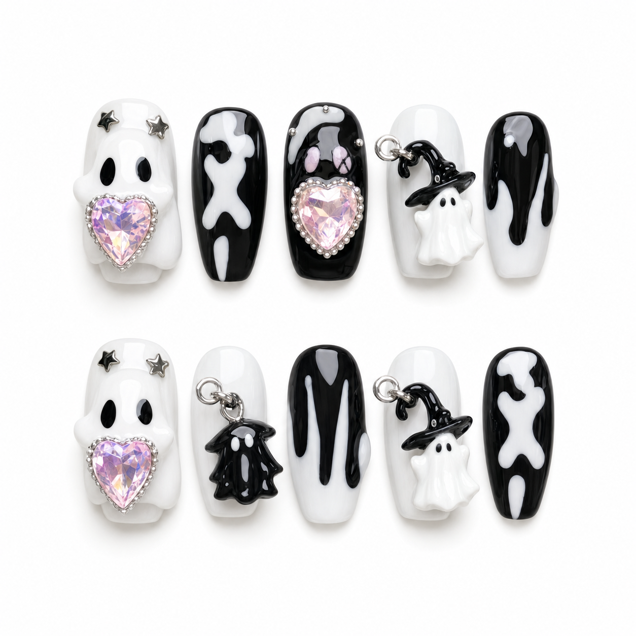 Oracle's Gaze press-on nail set