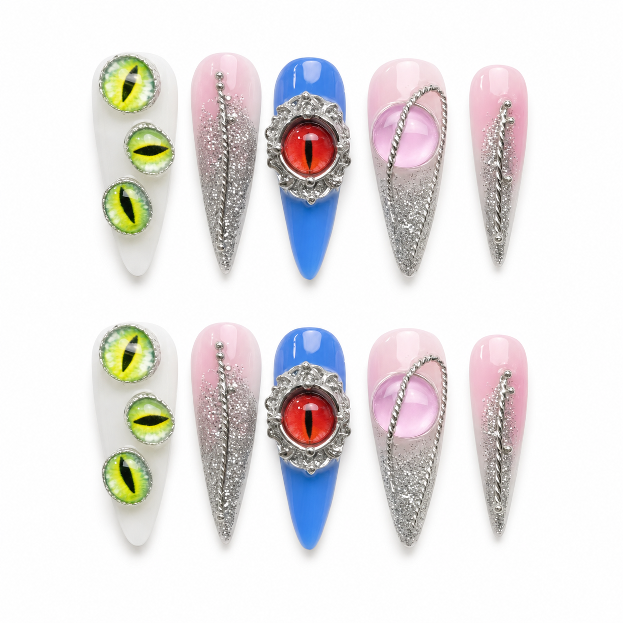 Celestial Spirits press-on nail set
