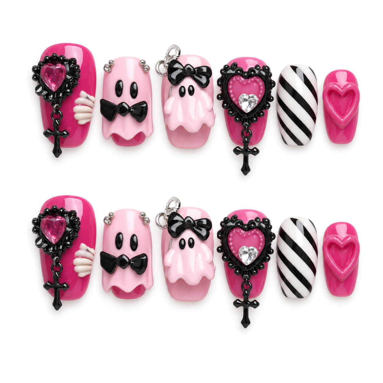 The Last Masquerade press-on nail set