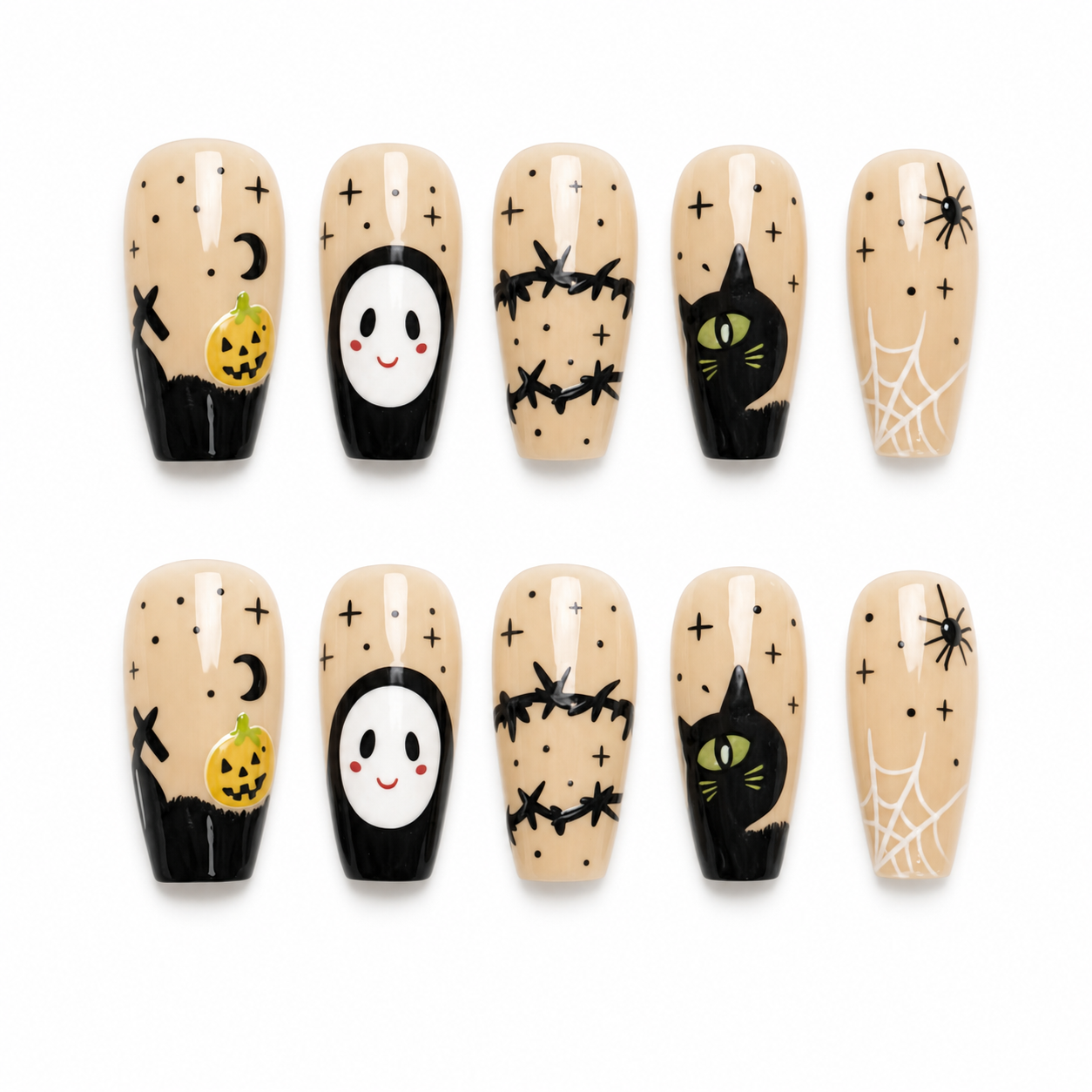 Baroque Bloodline press-on nail set