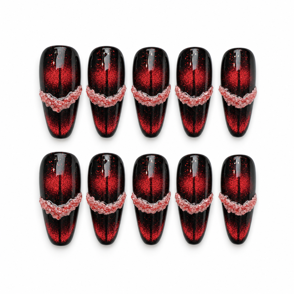 Haunted Hayride press-on nail set