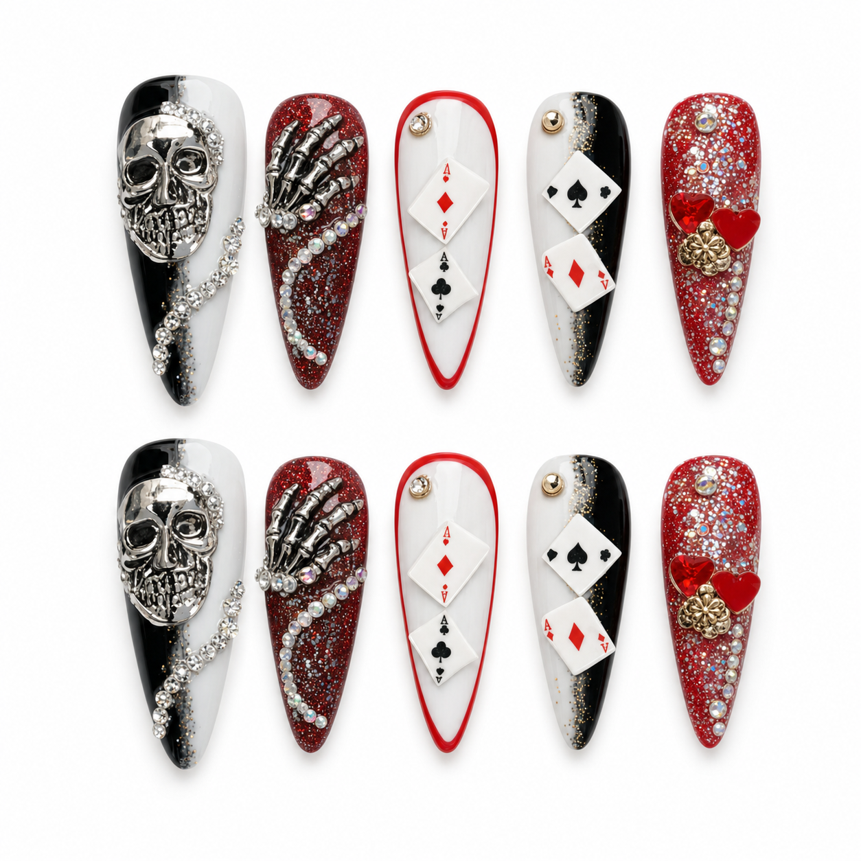 Carnival Star press-on nail set